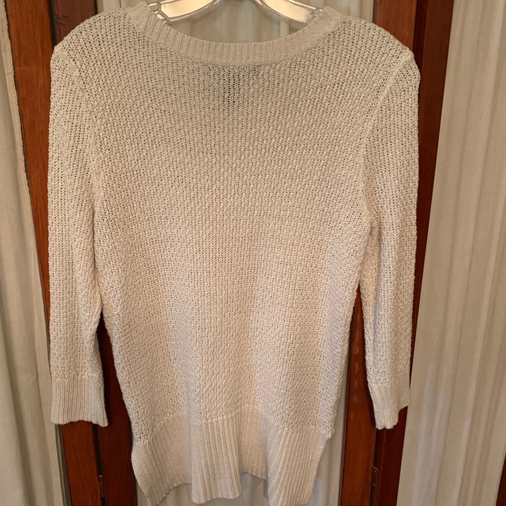 Cream color sweater